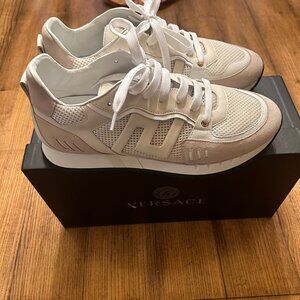 White Versace Sneakers men size 9